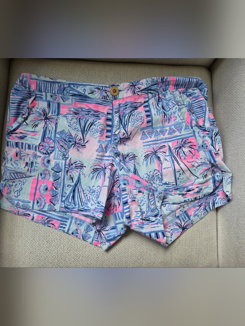 Lilly Pulitzer Adie Ruffle Shorts